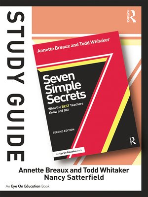 cover image of Study Guide, Seven Simple Secrets